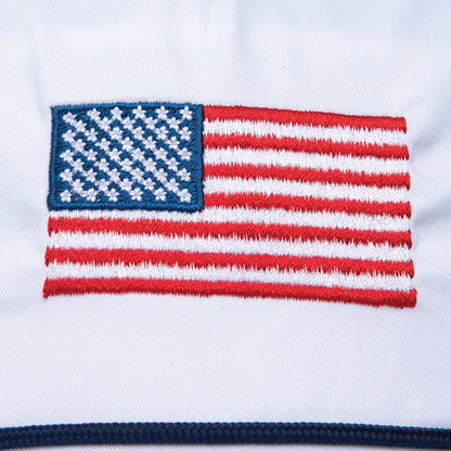 Onward Reserve American Flag Rope Hat - White Hat / Navy Rope