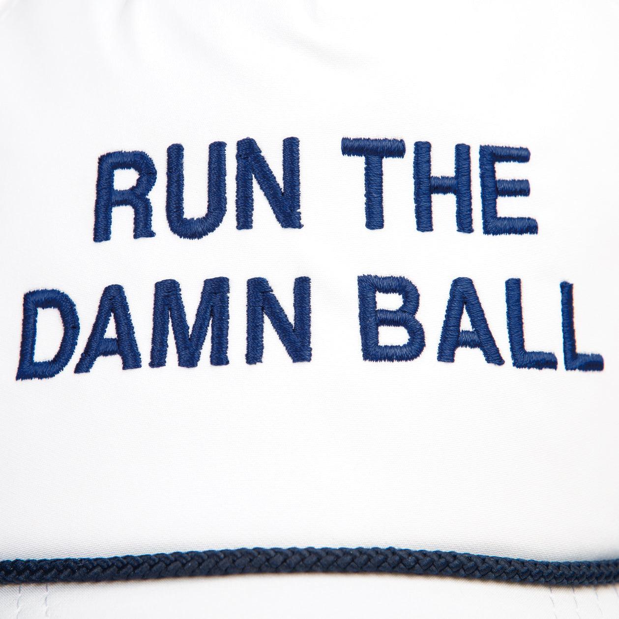 Onward Reserve Run The Damn Ball Hat - White/Navy