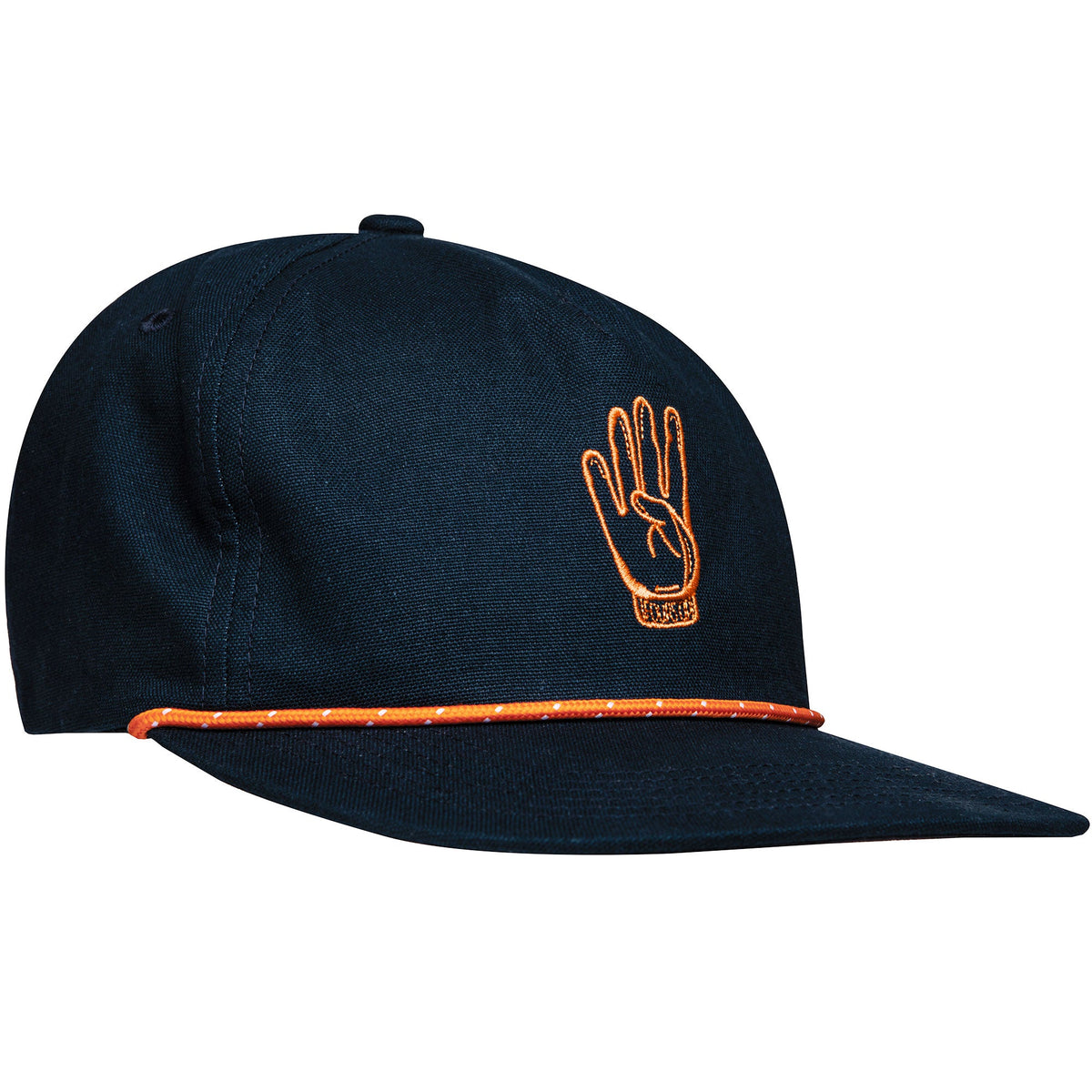 Onward Reserve Fours Up Rope Hat - True Navy/Orange