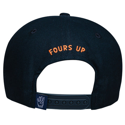 Onward Reserve Fours Up Rope Hat - True Navy/Orange