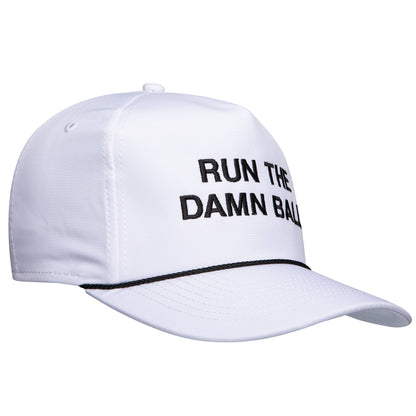 Onward Reserve Run The Damn Ball Rope Hat - Black/White