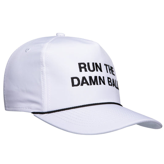 Onward Reserve Run The Damn Ball Rope Hat - Black/White