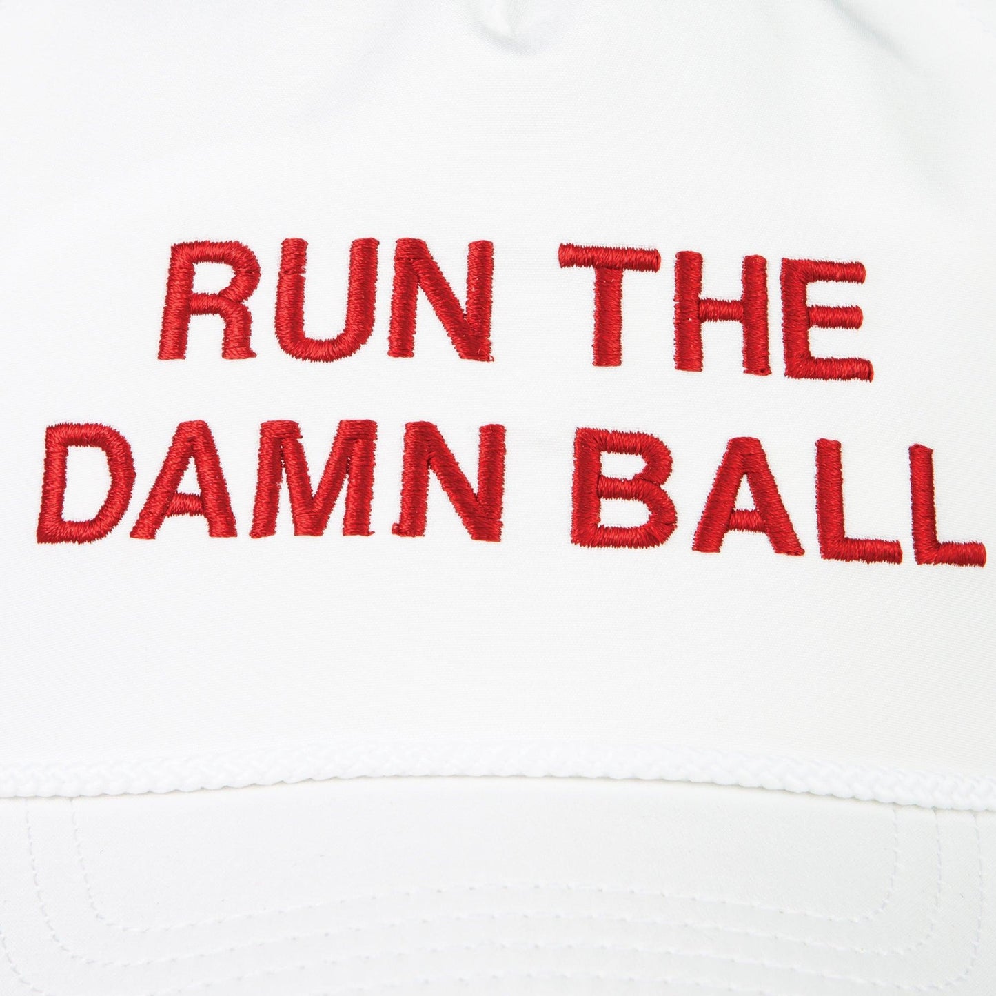 Onward Reserve Run The Damn Ball Rope Hat - Crimson