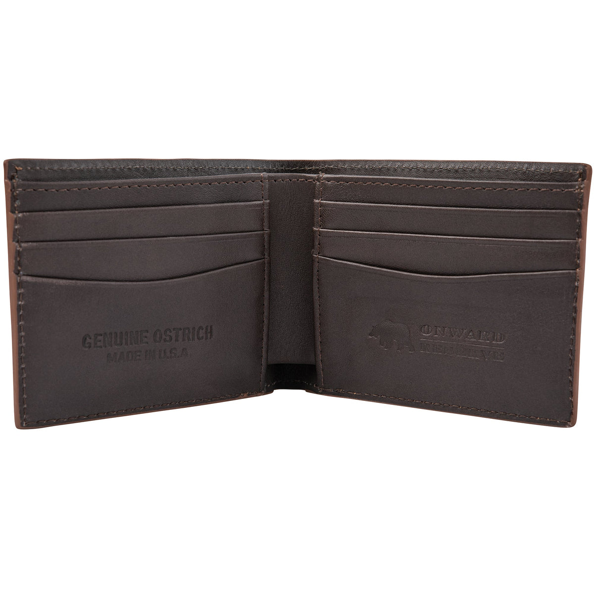 Onward Reserve Quilted Ostrich Bifold