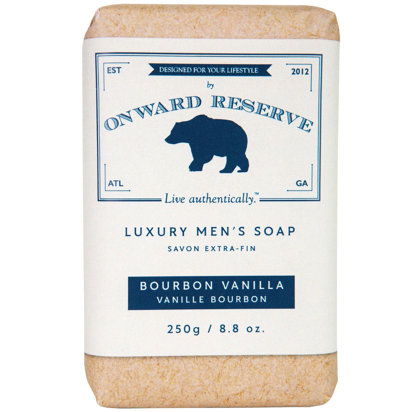 Onward Reserve Bourbon Vanilla Bar Soap