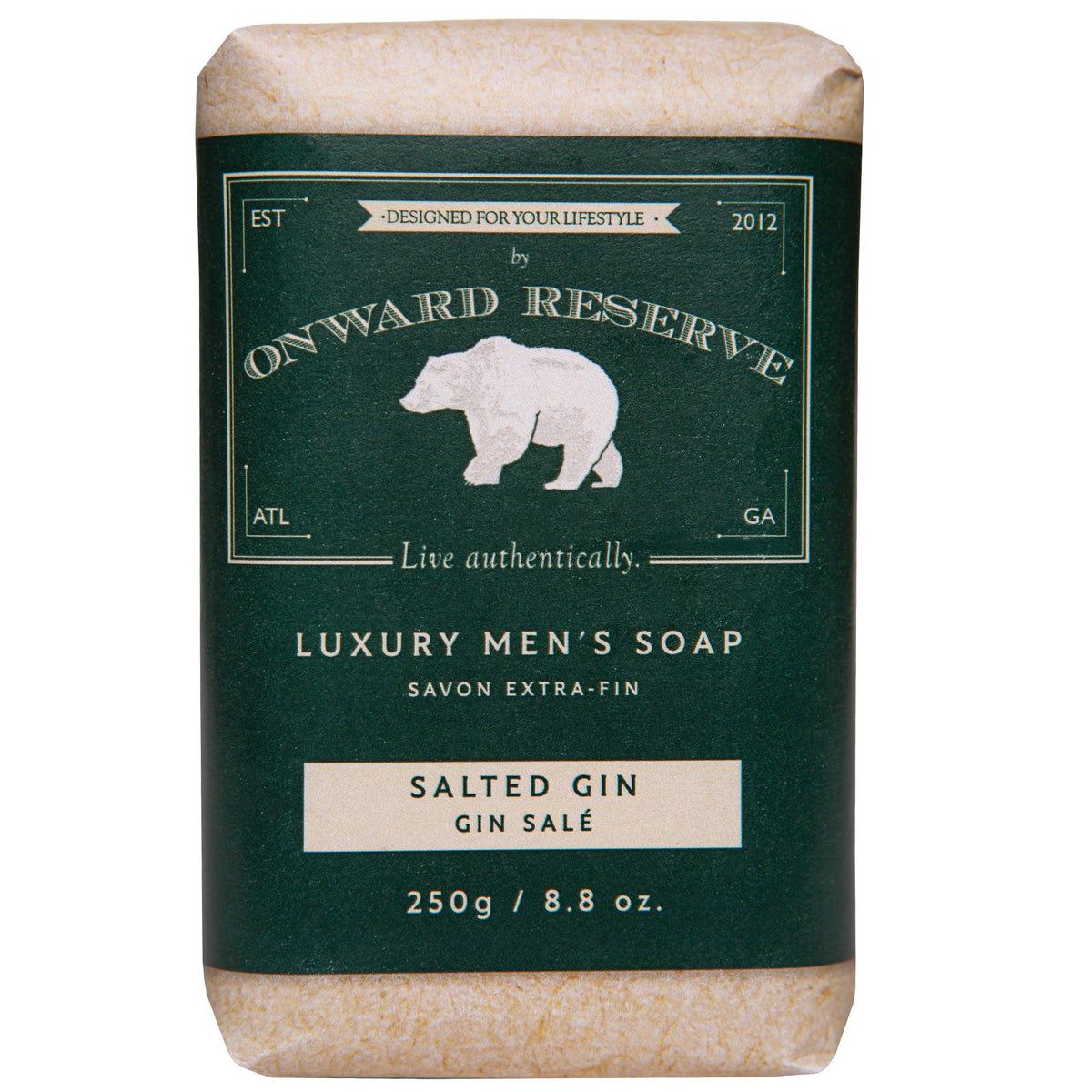 Onward Reserve Salted Gin Bar Soap
