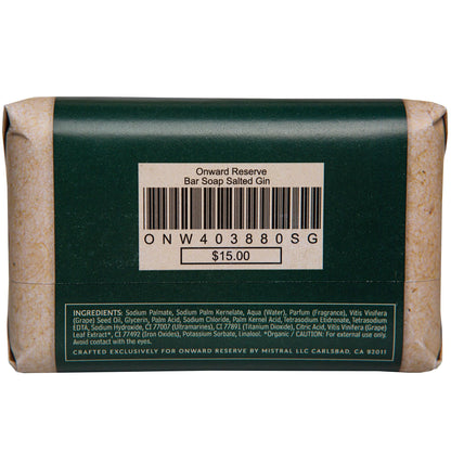 Onward Reserve Salted Gin Bar Soap