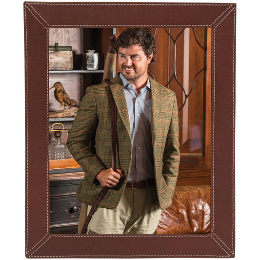 Onward Reserve 8x10 Leather Picture Frame - Tobacco