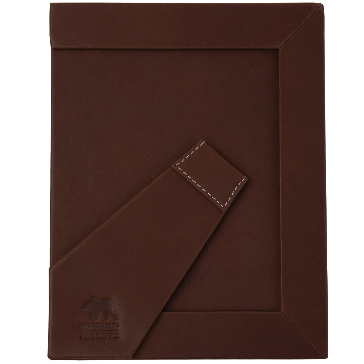 Onward Reserve 5X7 Leather Picture Frame - Tobacco