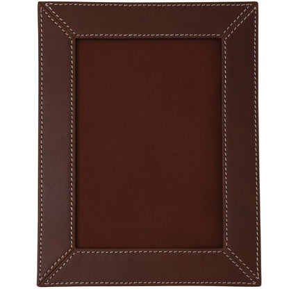 Onward Reserve 5X7 Leather Picture Frame - Tobacco