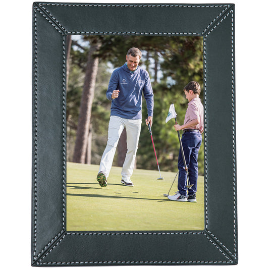 Onward Reserve 5X7 Leather Picture Frame - Fairway
