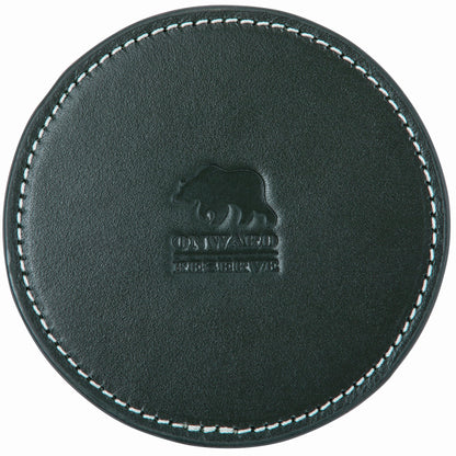 Onward Reserve Leather Coaster Set - Fairway
