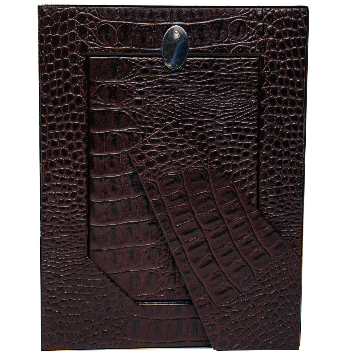 Onward Reserve Leather Crocodile Frame with Nickel Rim - 4x6