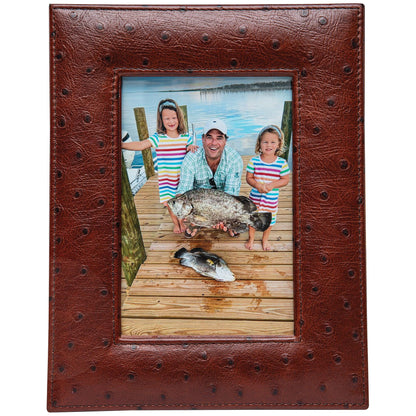 Onward Reserve Ostrich Leather Frame - 5x7