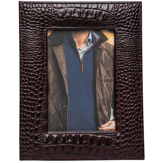 Onward Reserve Leather Crocodile Frame - 4x6