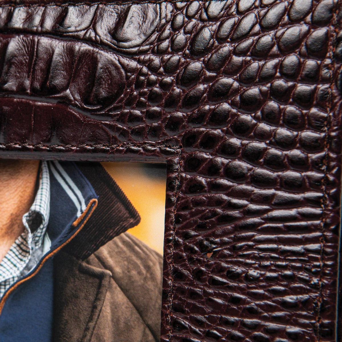 Onward Reserve Leather Crocodile Frame - 4x6