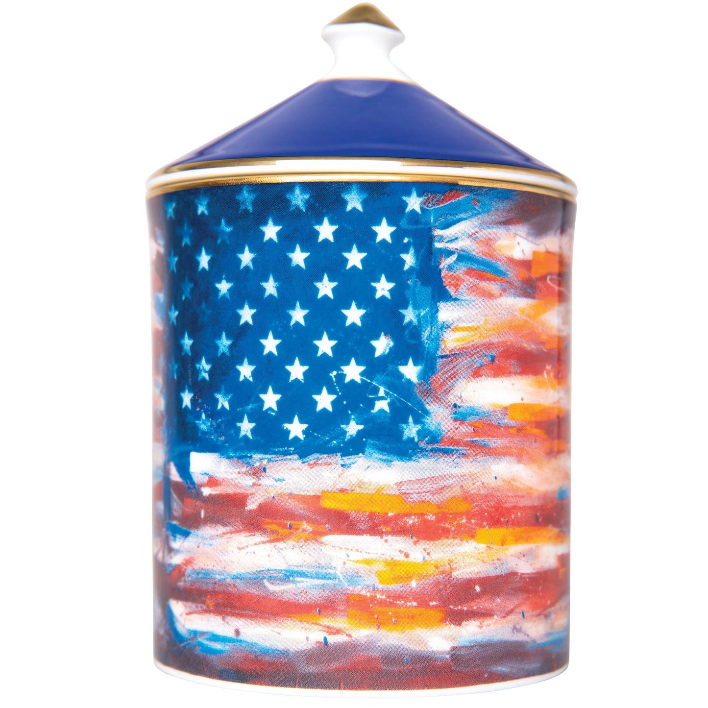 Onward Reserve American Flag Woodsmoke Lidded Candle