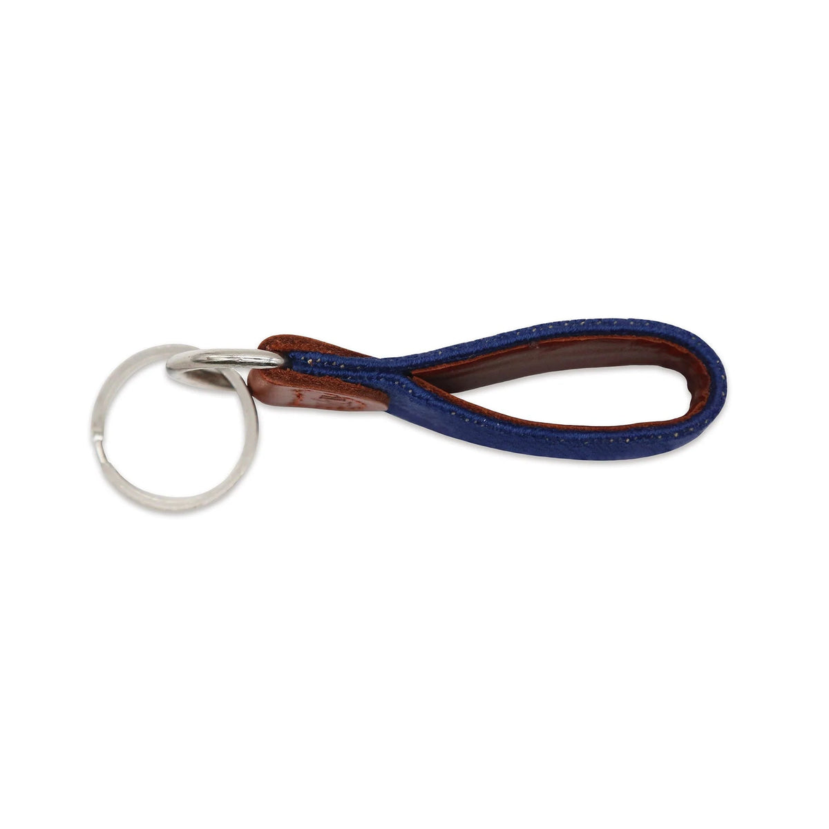 Onward Reserve Auburn Needlepoint Key Fob - Navy