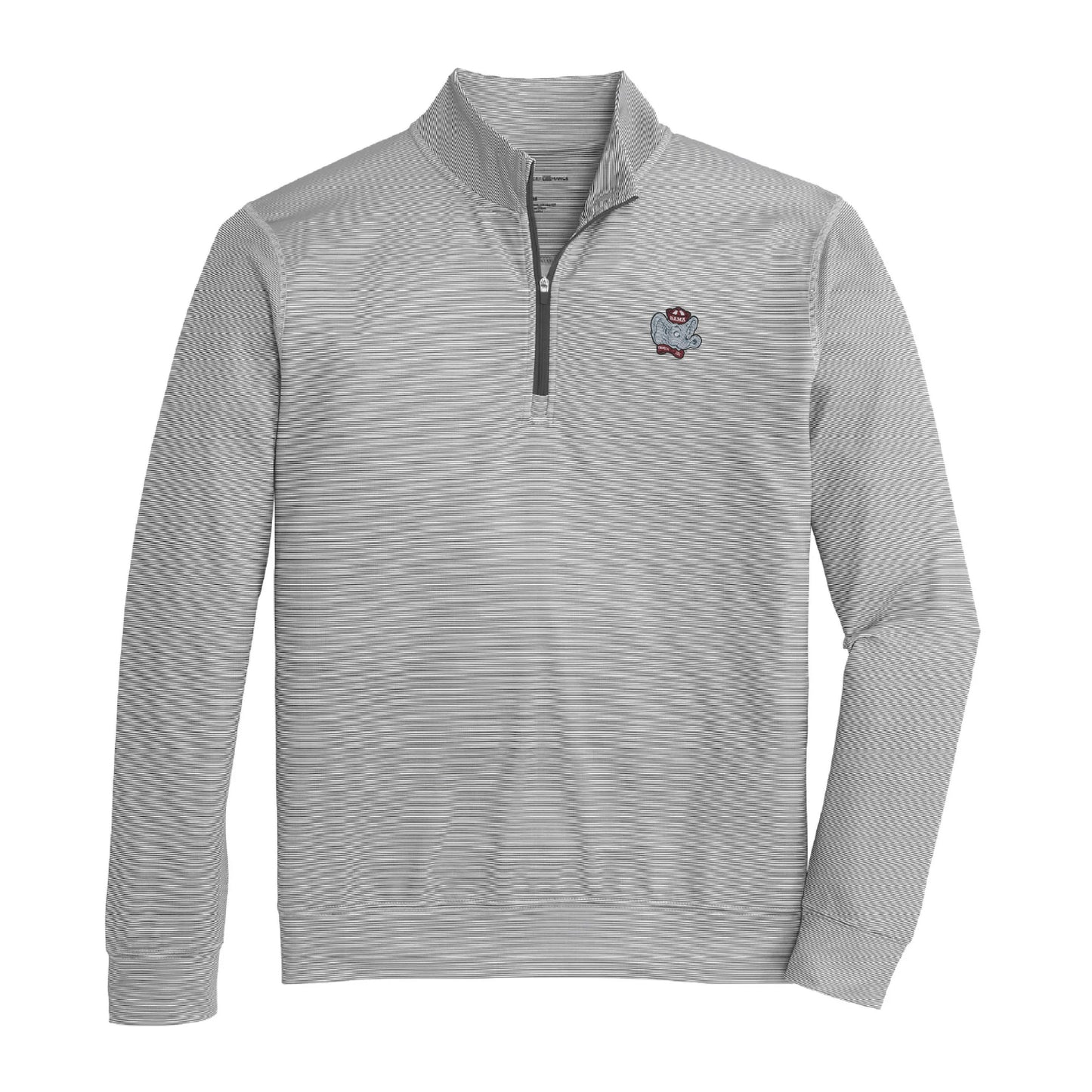Onward Reserve Alabama Big Al Hairline Stripe Printed Performance 1/4 Zip