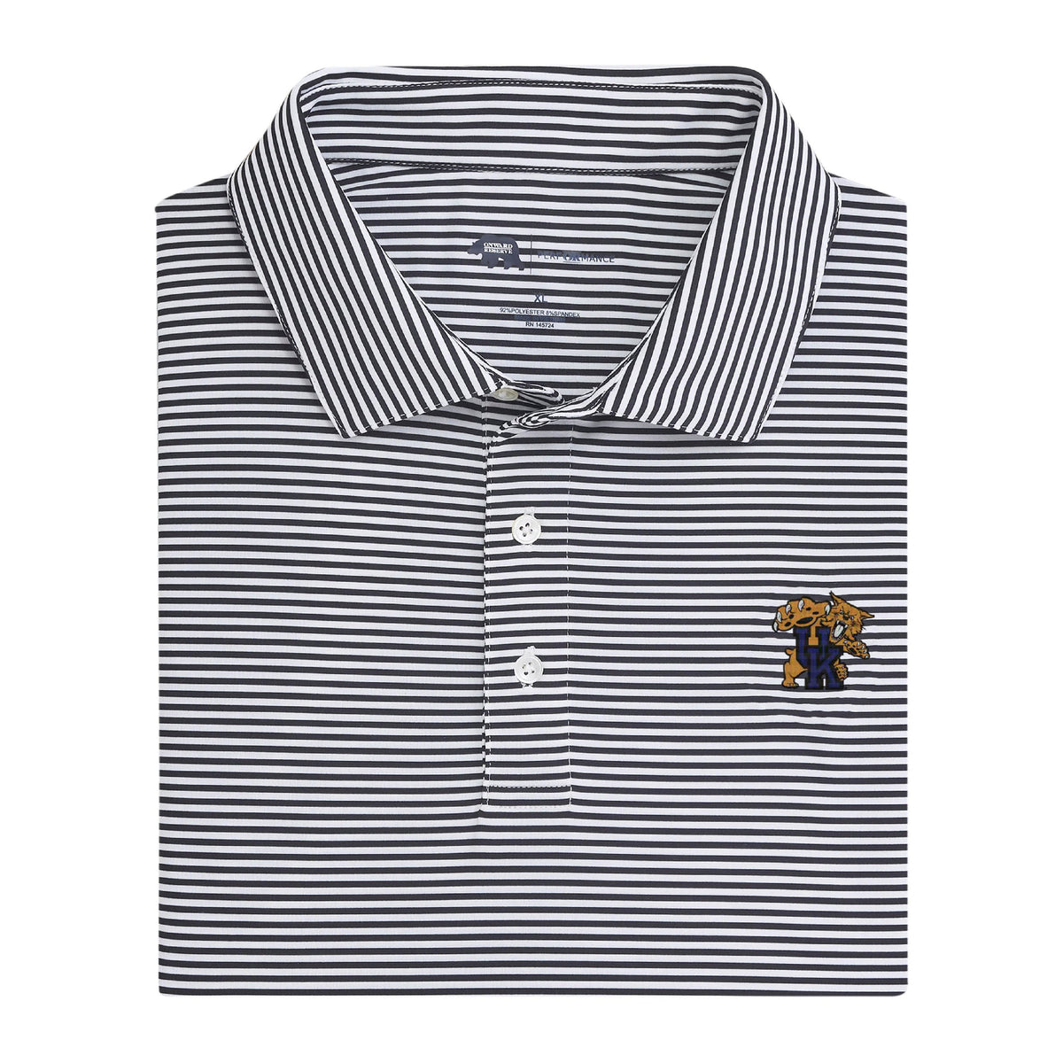 Onward Reserve Kentucky Wildcat Echo Stripe Performance Polo