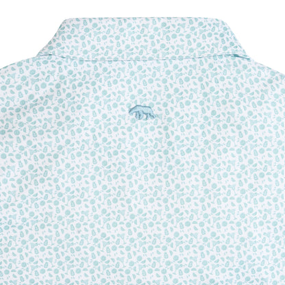 Onward Reserve Rita Printed Performance Polo - Aquifer