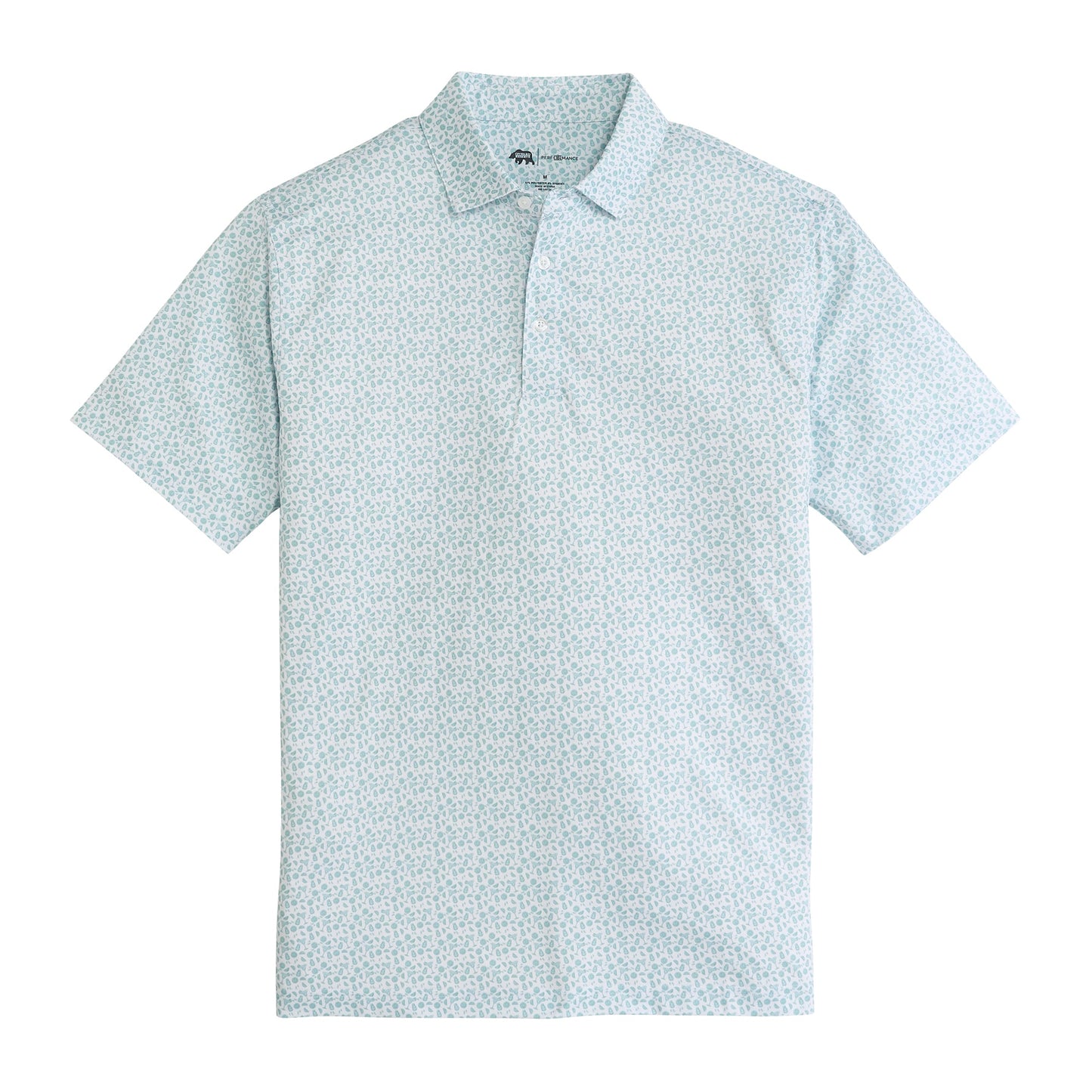 Onward Reserve Rita Printed Performance Polo - Aquifer