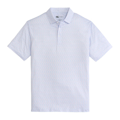 Onward Reserve Shelling Out Printed Performance Polo - Sea Pink