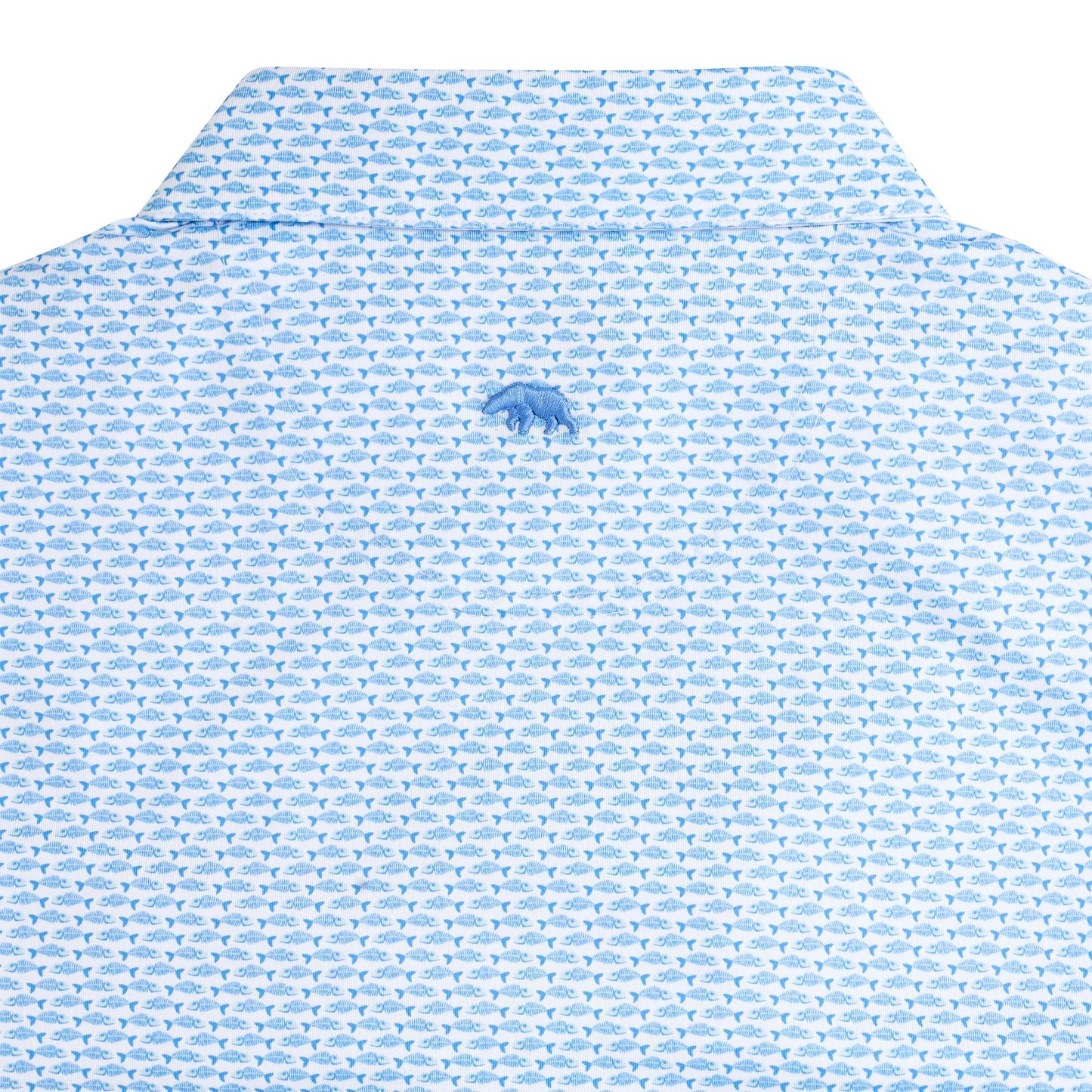 Onward Reserve Goldie Printed Performance Polo - Azurine