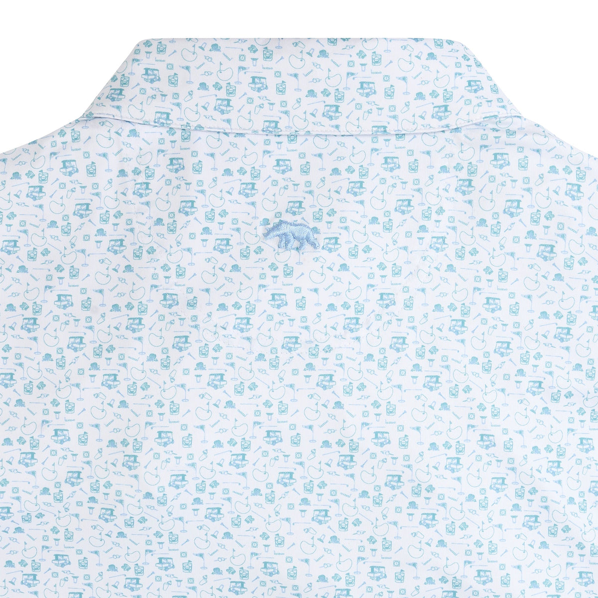 Onward Reserve 19th Hole Printed Performance Polo - Breeze
