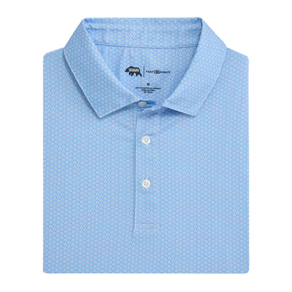 Onward Reserve Bonnie Printed Performance Polo - Iris