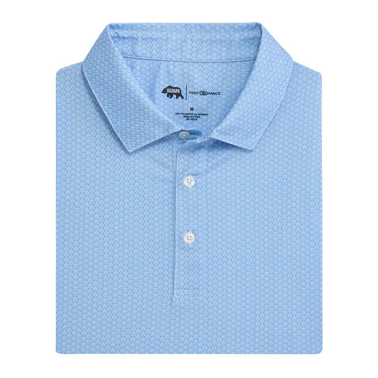 Onward Reserve Bonnie Printed Performance Polo - Iris