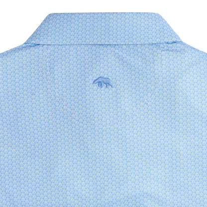 Onward Reserve Bonnie Printed Performance Polo - Iris