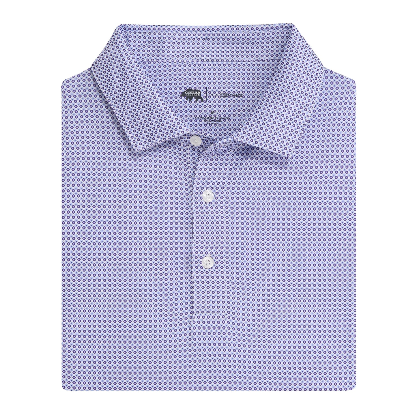 Onward Reserve League Printed Performance Polo - Daybreak
