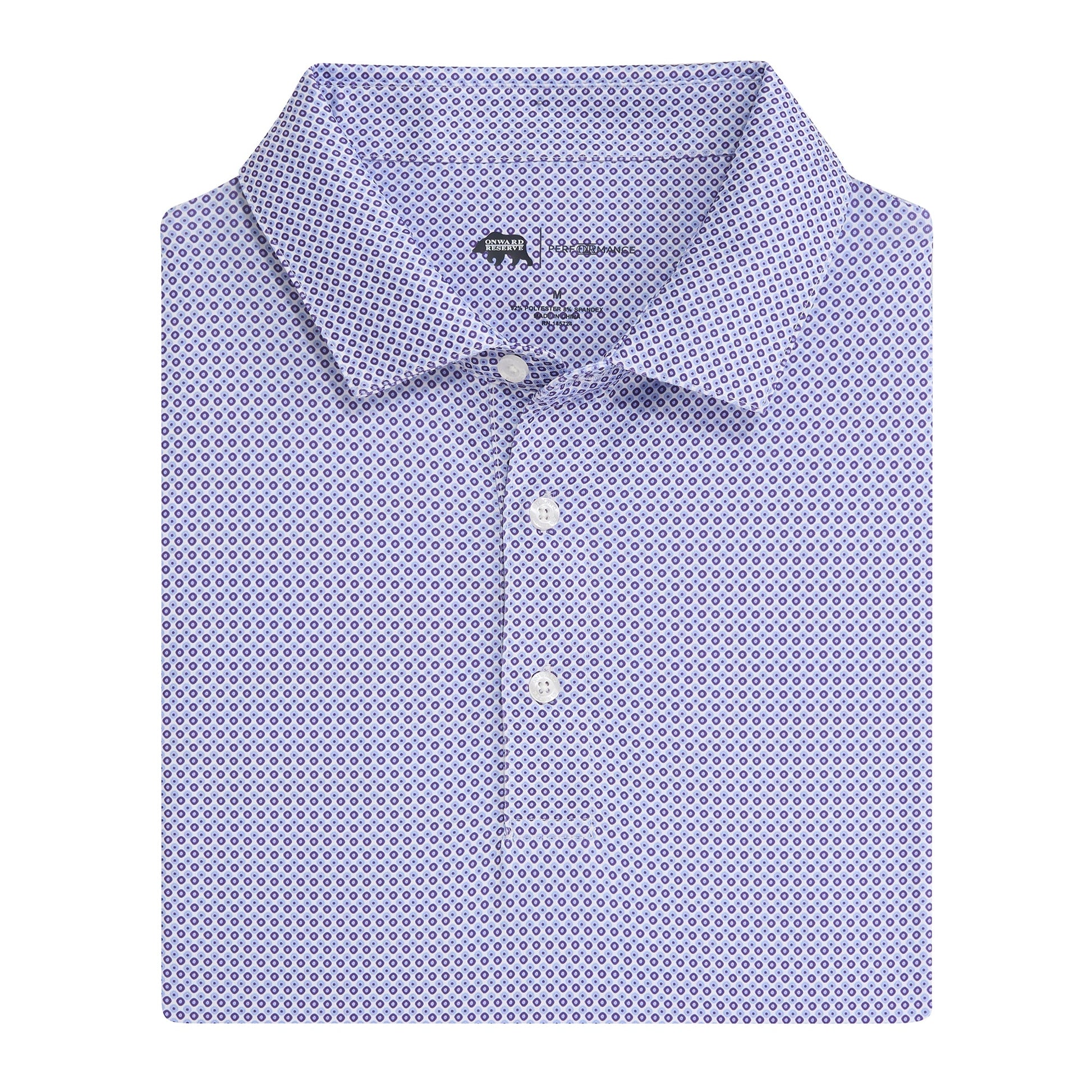 Onward Reserve League Printed Performance Polo - Daybreak