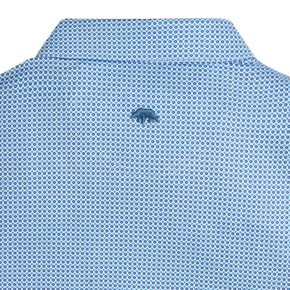 Onward Reserve League Printed Performance Polo - Sport Blue