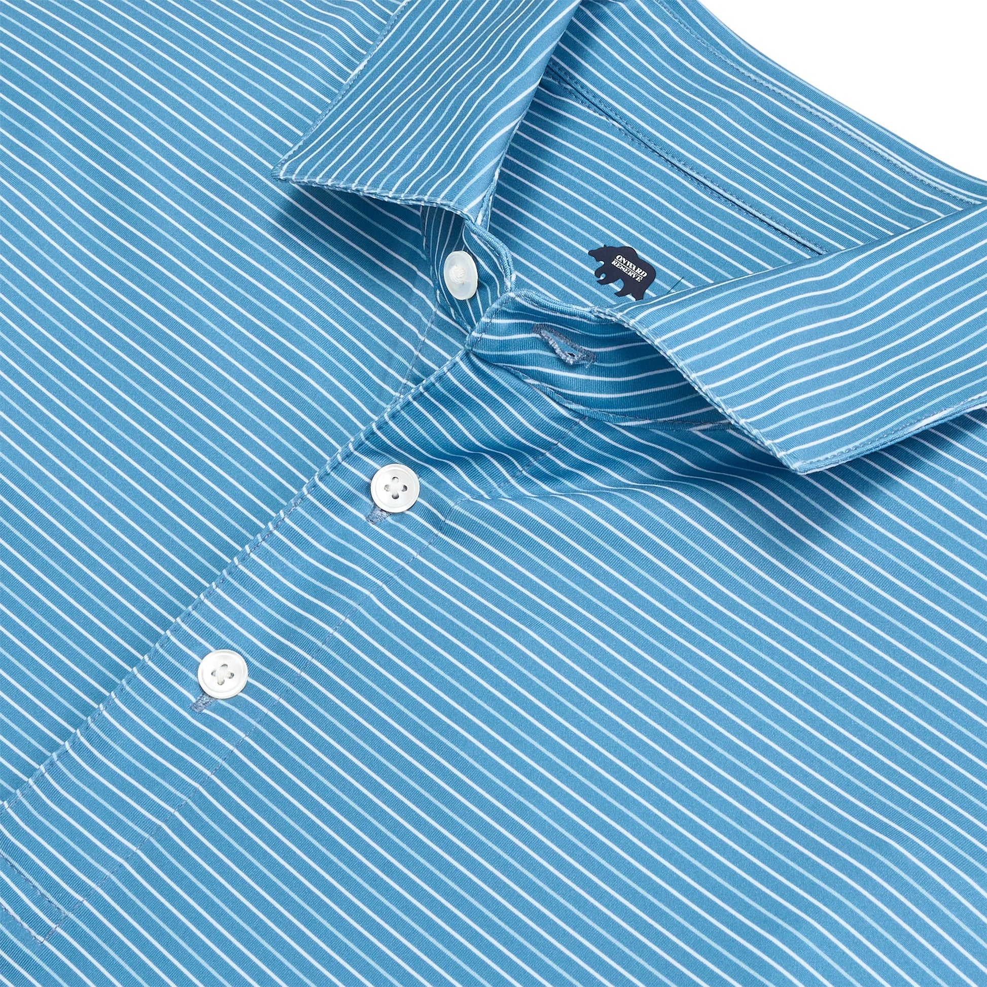 Onward Reserve Driver Stripe Performance Polo - Riviera