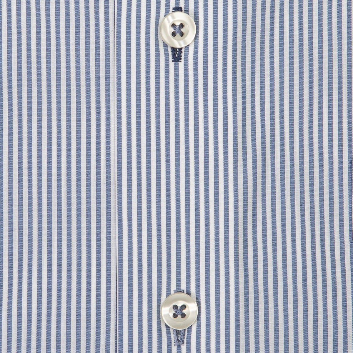 Onward Reserve True Navy/White Stripe Tailored Fit Spread Collar Shirt