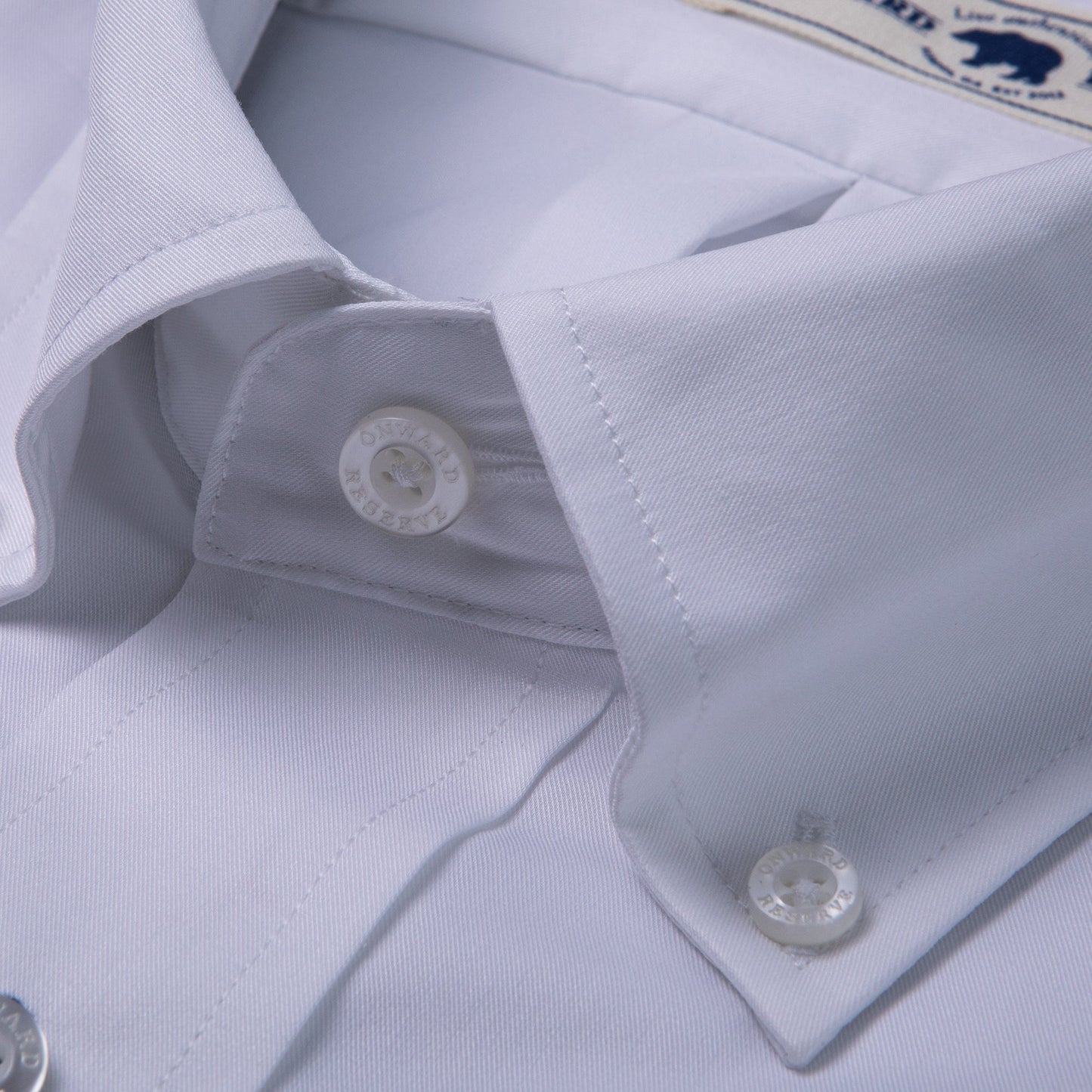 Onward Reserve White Classic Fit Quad Woven