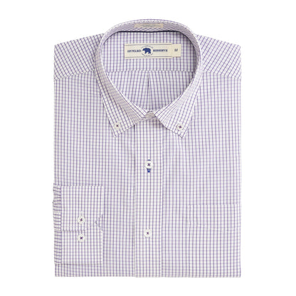 Onward Reserve Tattersall Classic Fit Quad Woven - Loganberry