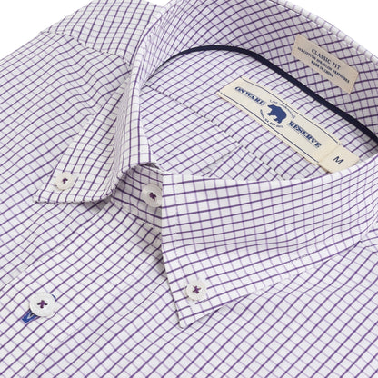 Onward Reserve Tattersall Classic Fit Quad Woven - Loganberry