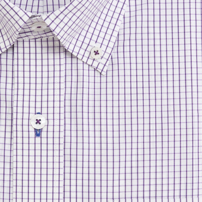 Onward Reserve Tattersall Classic Fit Quad Woven - Loganberry