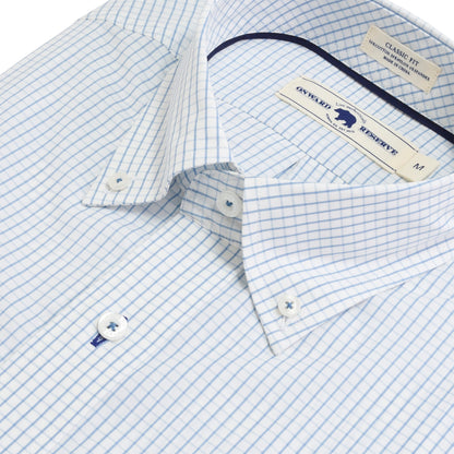 Onward Reserve Tattersall Classic Fit Quad Woven - Endless Sky