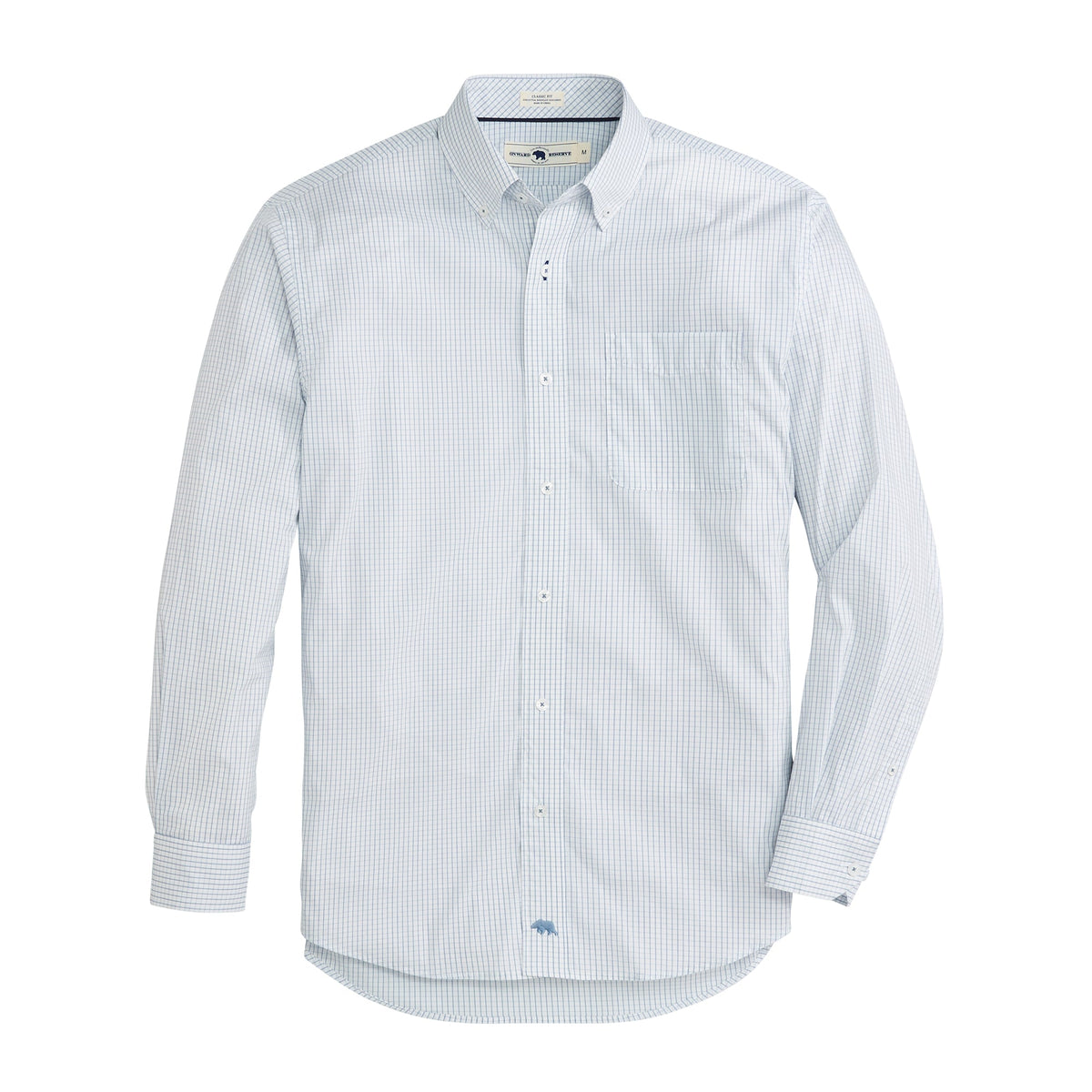 Onward Reserve Tattersall Classic Fit Quad Woven - Endless Sky