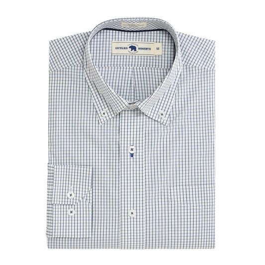 Onward Reserve Tattersall Classic Fit Quad Woven - Naval Academy