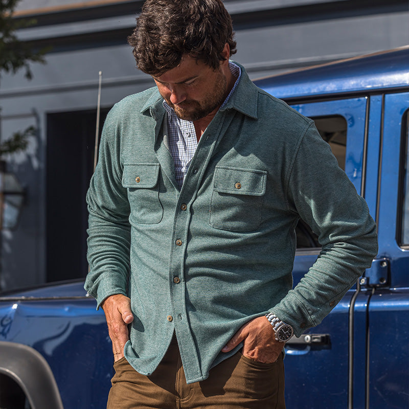 Onward Reserve Trade Overshirt - Mallard Green