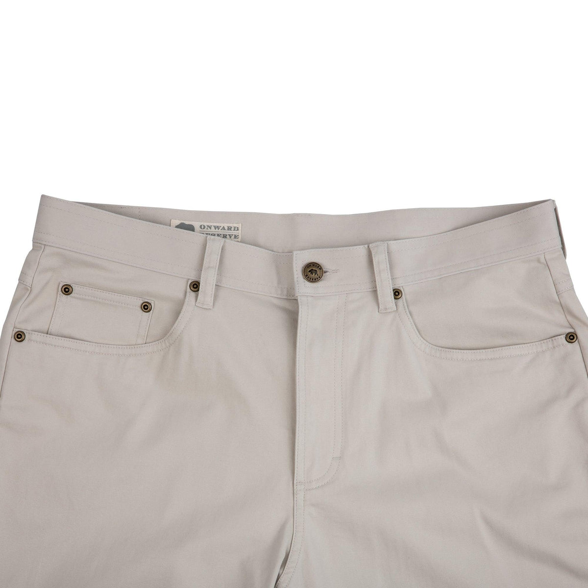 Onward Reserve Flex Five Pocket Stretch Pant - Stone