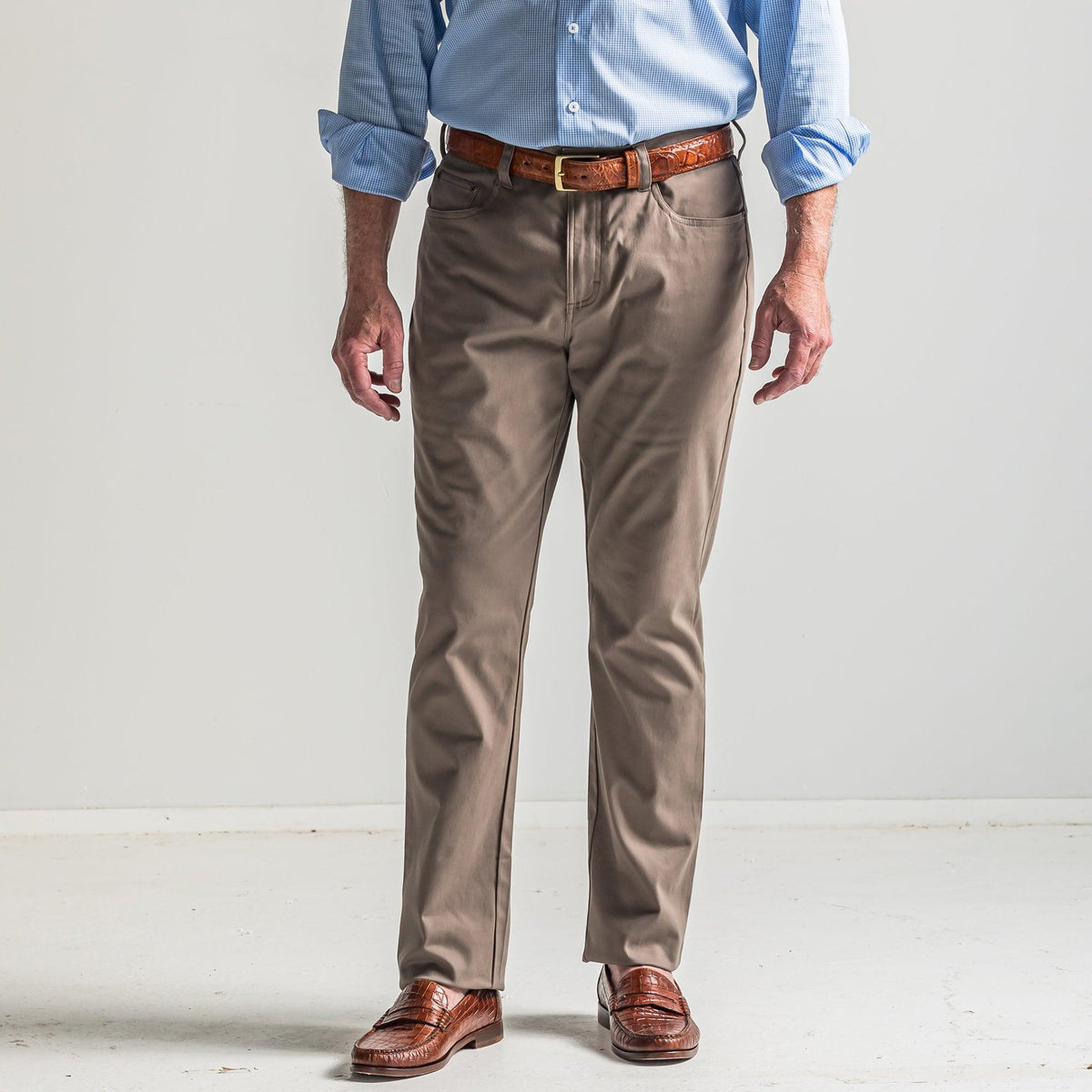Onward Reserve Flex Five Pocket Stretch Pant - Walnut