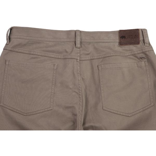 Onward Reserve Flex Five Pocket Stretch Pant - Walnut
