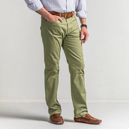 Onward Reserve Classic Five Pocket Pant - Oil Green
