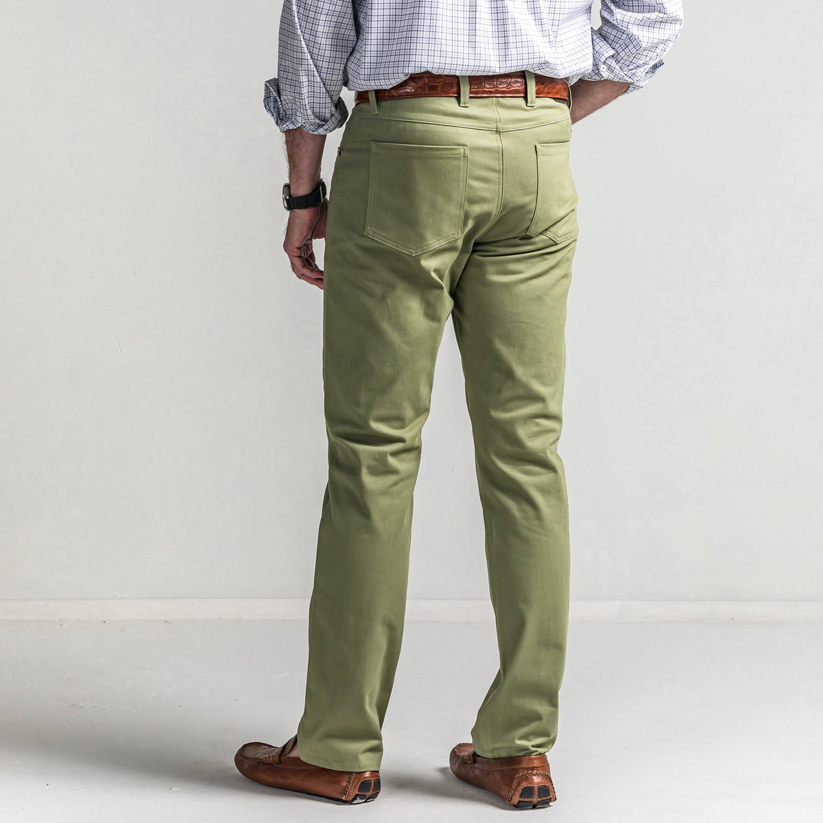 Onward Reserve Classic Five Pocket Pant - Oil Green